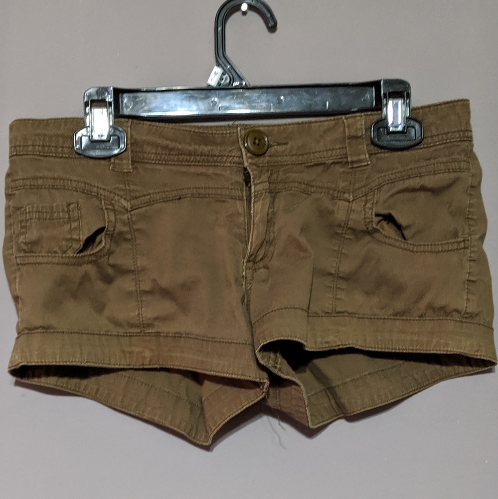 Brown Charlotte Russe short shorts
